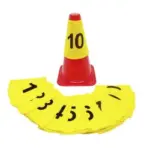 Set 10 fundas conos numeradas LORI