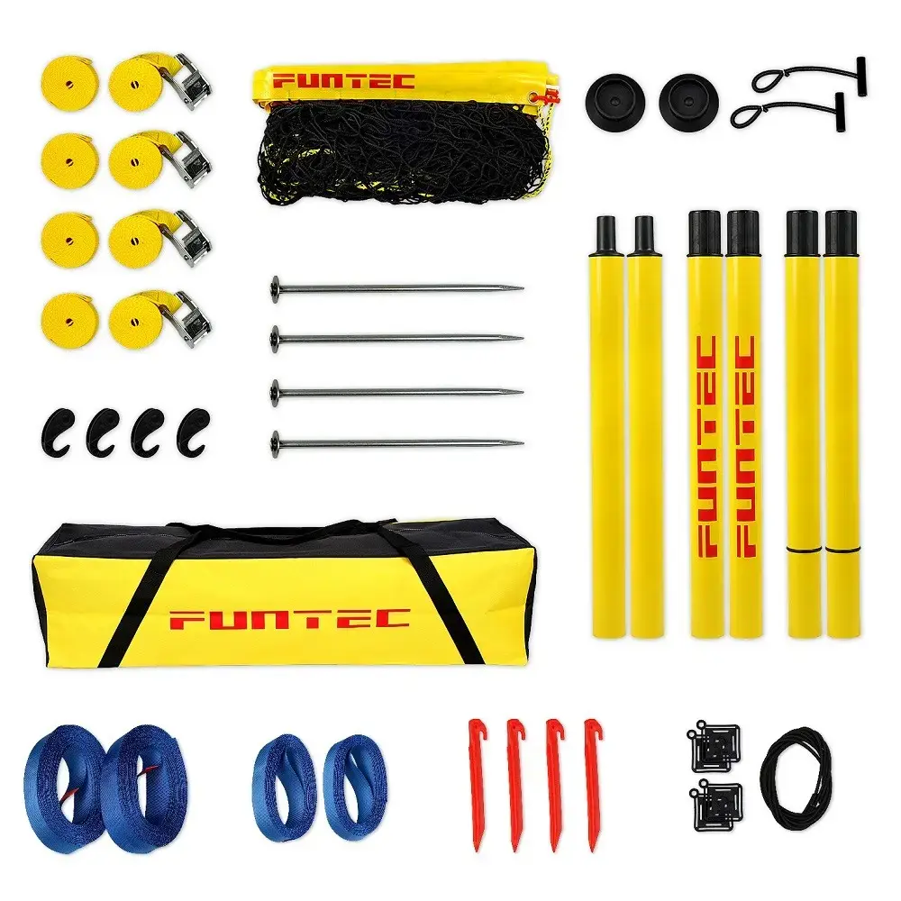 set-voley-playa-funtec-beach-masters-bundle Beach Masters Set - Bundle mit Courtline - Imagen 1