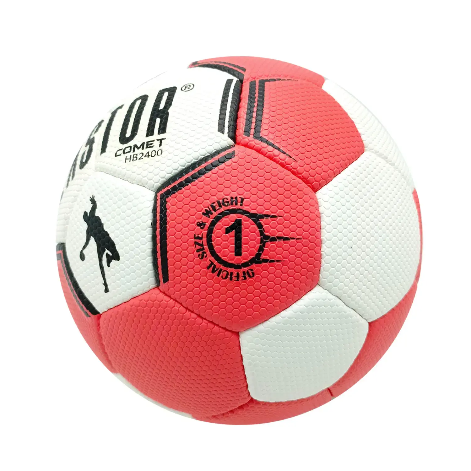 balon-balonmano-zastor-comet-hb2400-6601-1_2.jpg Balón balonmano COMET HB2400 blanco/rojo - Imagen 1