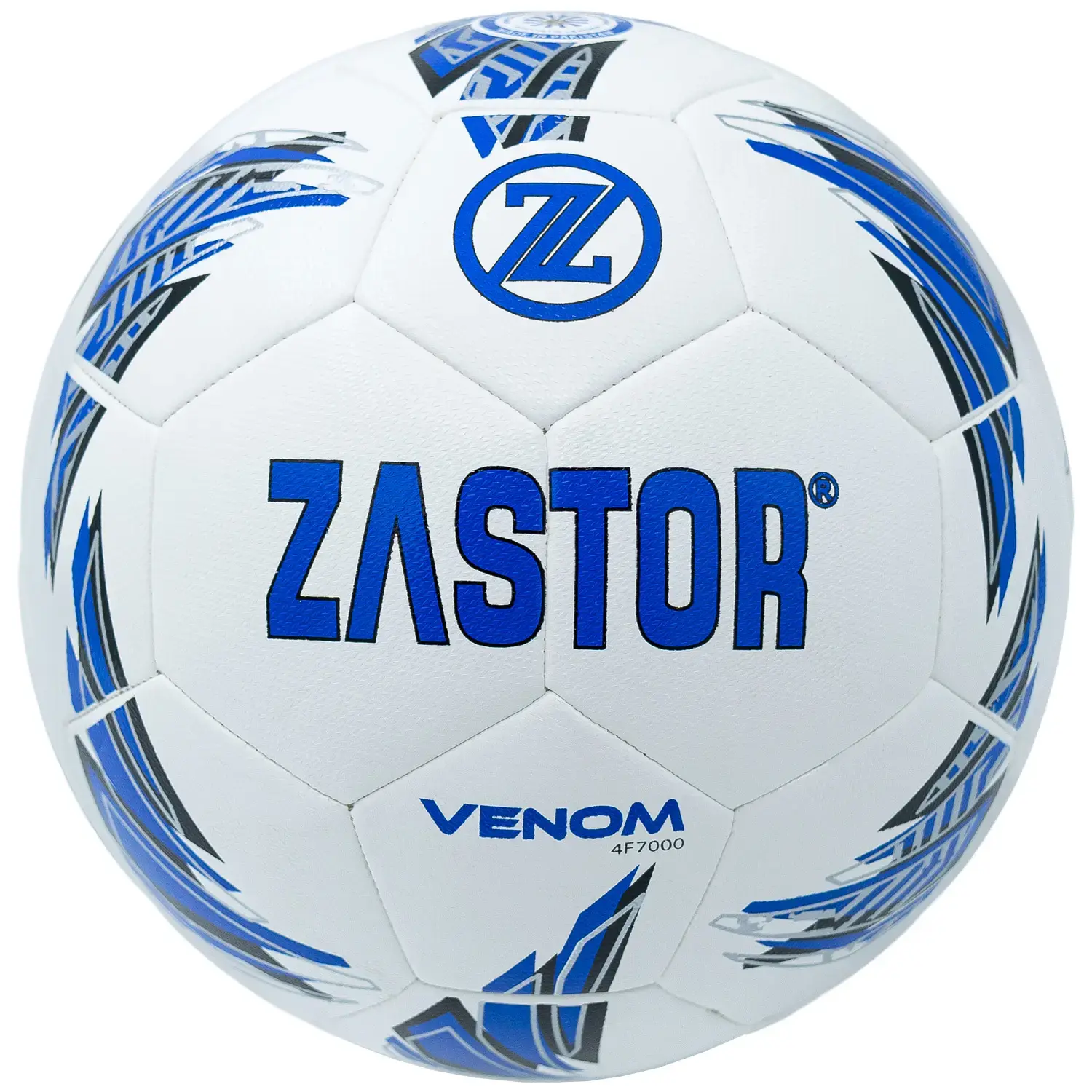 balon-futbol-zastor-venom-4f7000-blue-t4-6017-4.jpg Balón Fútbol VENOM 4F7000 Blanco/Azul - Imagen 1