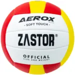 Balón Voleibol AEROX 5V1600 Amarillo/Rojo