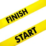 Bandas delimitadoras START-FINISH SOL-FIN