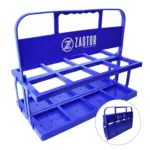Botellero plegable KING-8 - Ø90mm - Azul