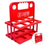 Botellero plegable MOE-6 - Ø70mm - Rojo