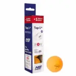 Caja 3+1 pelotas NB TOP 1* Naranja