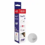 Caja 3+1 pelotas NB TOP 3* Blanco
