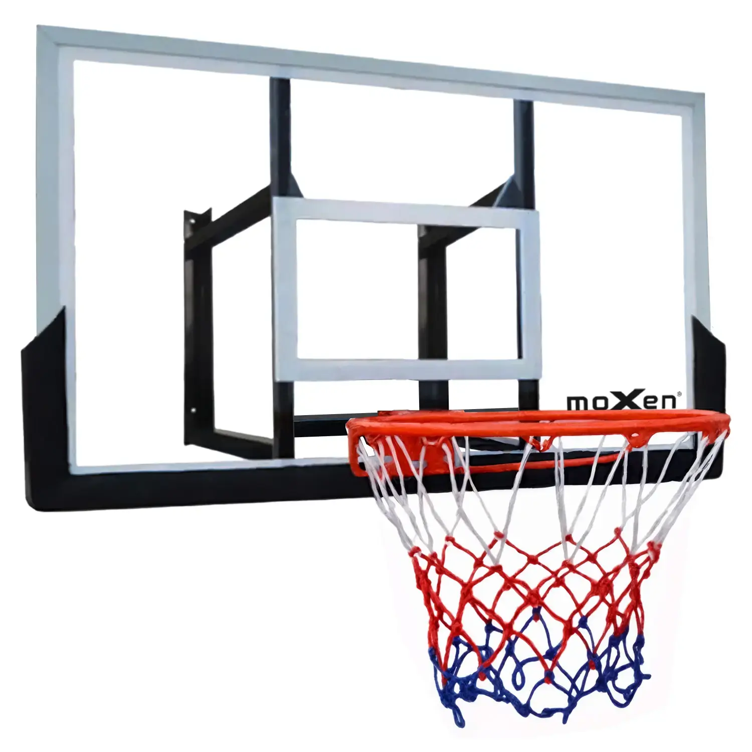 canasta-baloncesto-moxen-jumper-glass-730009-7.jpg Set tablero basket JUMPER GLASS 136X80 cm - Imagen 1
