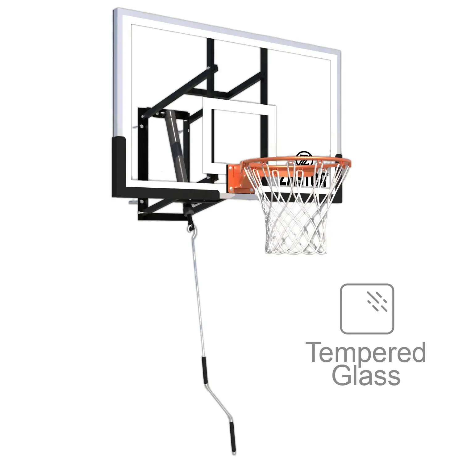 canasta-baloncesto-zastor-magic-730010.jpg Set tablero basket MAGIC 136x80 cm - Imagen 1