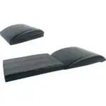 Cojín abdominal ergonómico ABET Negro