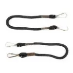 Cordón silbato corto HOOP. Pack de 2 - Negro