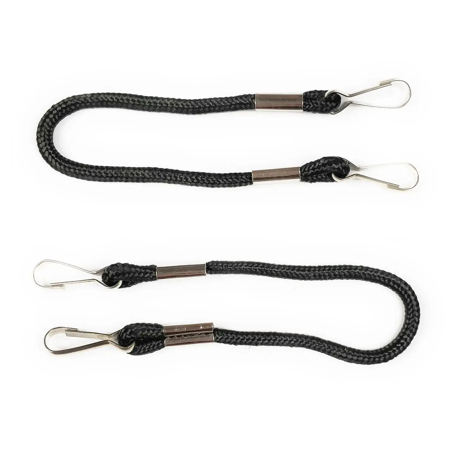 cordon-silbato-corto-2-enganches-4550_1.jpg Cordón silbato corto HOOP. Pack de 2 - Negro - Imagen 1