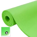 Esterilla fitness NBR RINA 183x61 cm 15 mm Verde