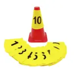 Set 10 fundas conos numeradas LORI