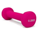 Mancuerna neopreno HANT 0.5 kg / unid. Rosa