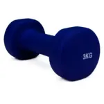 Mancuerna neopreno HANT 3 kg / unid. Azul oscuro