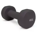 Mancuerna neopreno HANT 4 kg / unid. Gris