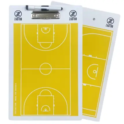 Pizarra táctica reversible MATCH 40x25 - Baloncesto