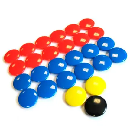 Recambio 27 fichas magnéticas MAG20 Ø20mm