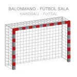 Juego Redes Balonmano/F.Sala BASIC