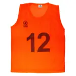Set petos numerados SKILL (1-12) - NARANJA