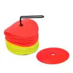 Set 24 discos planos AG-24 Amarillo/Rojo