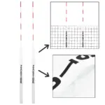 Set antenas/bandas voleibol RODAS