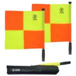 Set banderines árbitro giratorios PRO-XC c/funda