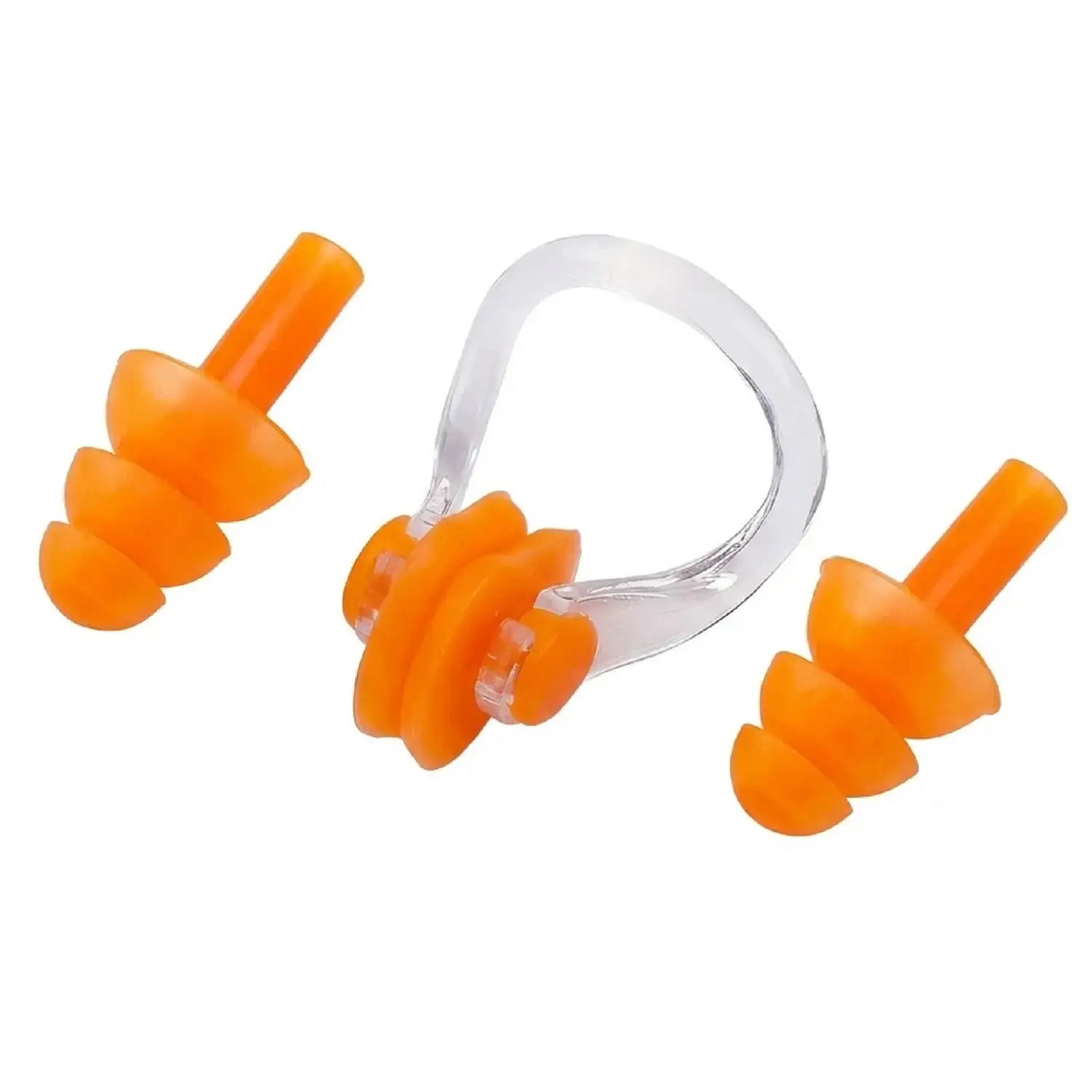 set-pinza-tapones-natacion-ergo-naranja-8720-4.jpg Set pinza y tapones natación ERCO Naranja - Imagen 1
