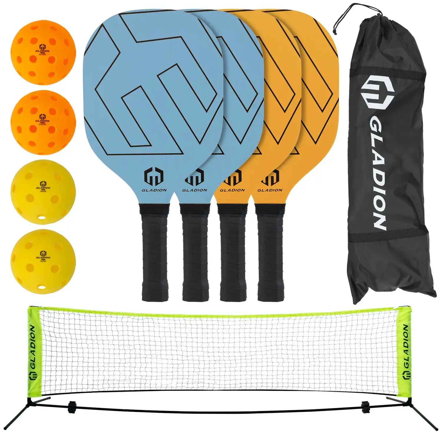 set-red-pickleball-gladion-playcourt-955000.jpg Set red pickleball PLAYCOURT - Imagen 1