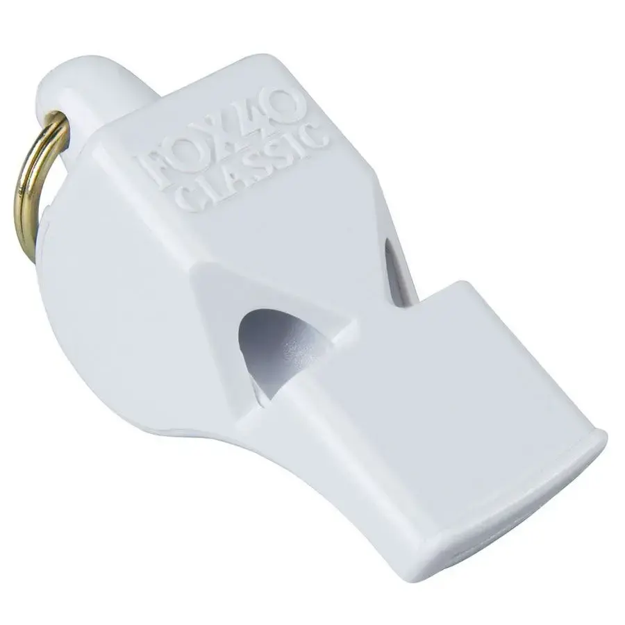 silbato-fox-40-classic-blanco-9902-0700.jpg Silbato FOX 40 CLASSIC Blanco - Imagen 1