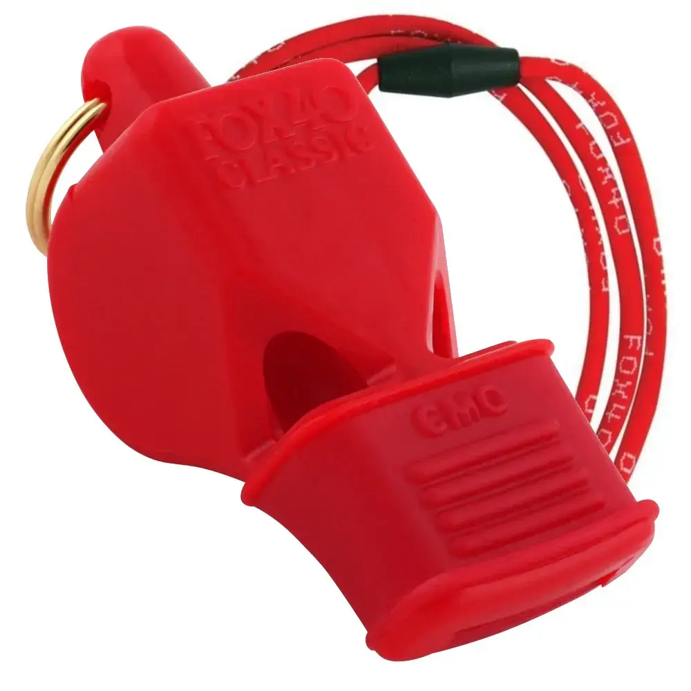 silbato-fox-40-classic-cmg-cordon-rojo-9603-0108_2.jpg Silbato FOX 40 CLASSIC CMG Rojo Cordón - Imagen 1
