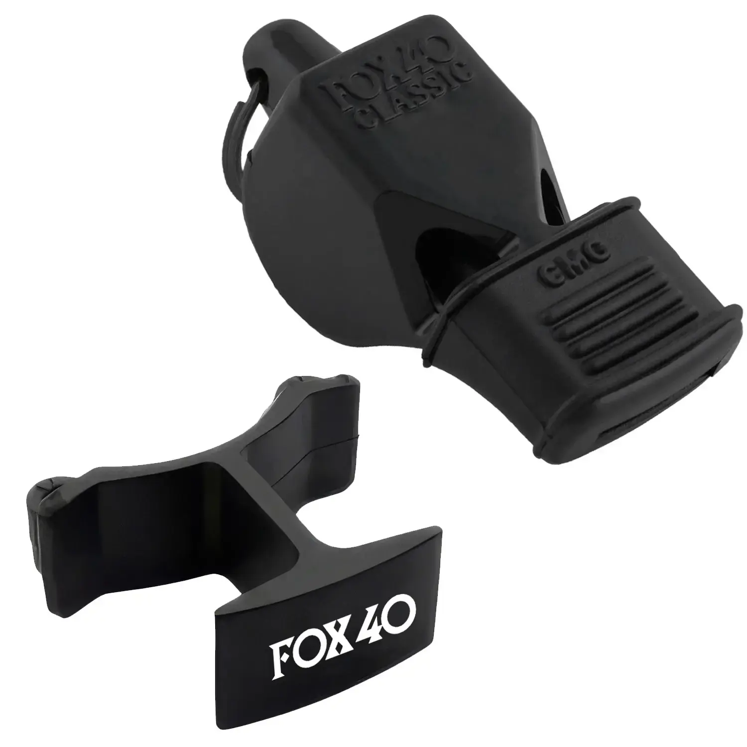 silbato-fox-40-classic-cmg-negro-foxgrip-9610-0008.jpg Silbato FOX 40 CLASSIC CMG C/FOXGRIP Negro - Imagen 1