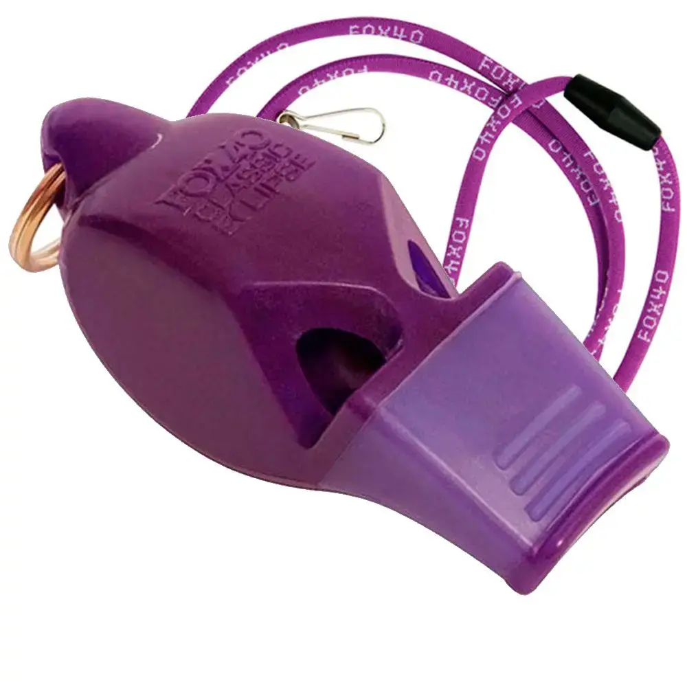 silbato-fox-40-eclipse-lila-cordon.jpg Silbato FOX 40 CLASSIC ECLIPSE Lila - Imagen 1