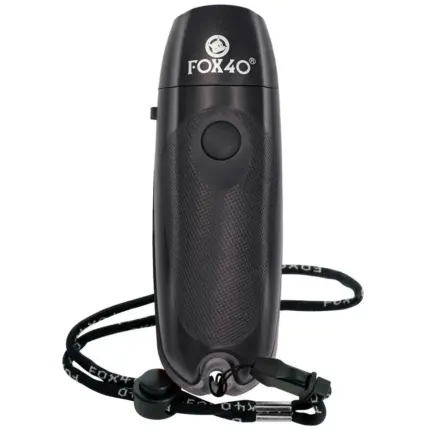 Silbato electrónico FOX 40 negro
