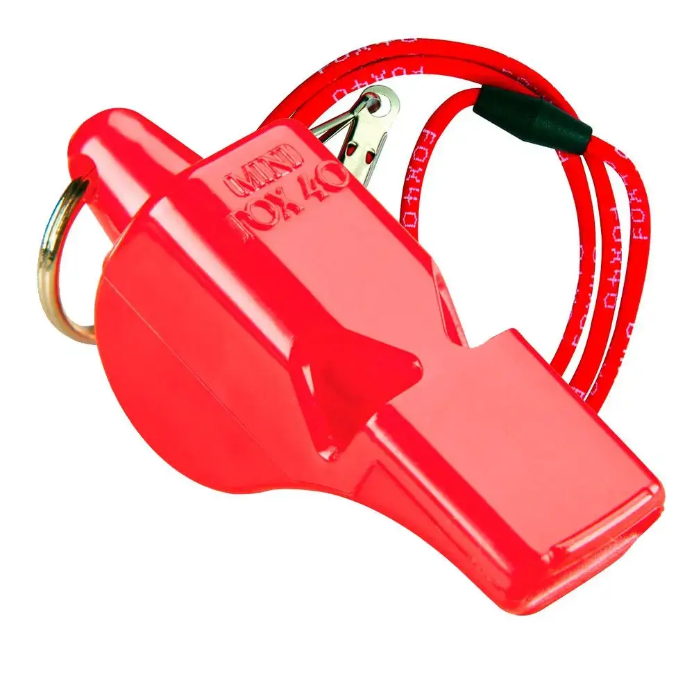 silbato-fox-40-mini-rojo-cordon.jpg Silbato FOX 40 MINI Rojo - Imagen 1
