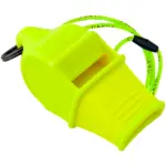 Silbato FOX 40 SONIK BLAST CMG Amarillo Neón - Cordón