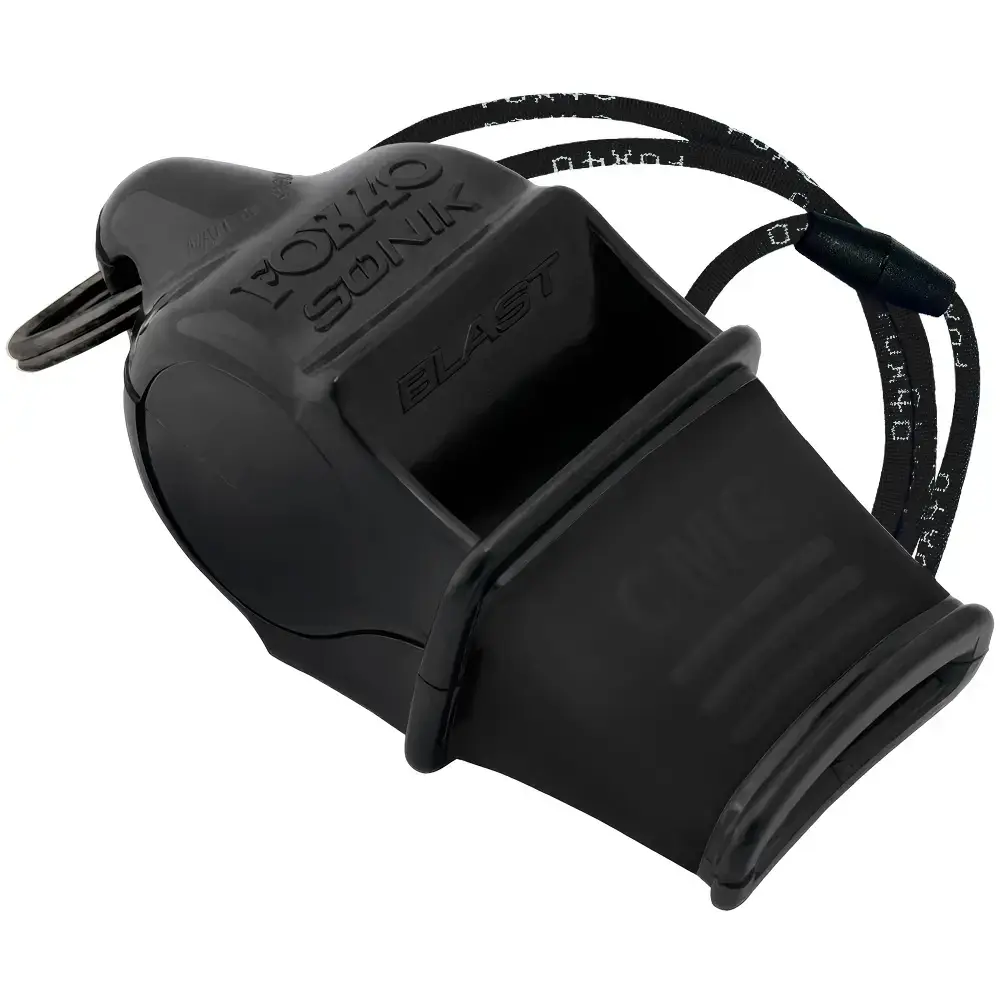 silbato-fox-40-sonik-blast-negro-9203-0008-01.jpg Silbato FOX 40 SONIK BLAST CMG Negro - Cordón - Imagen 1