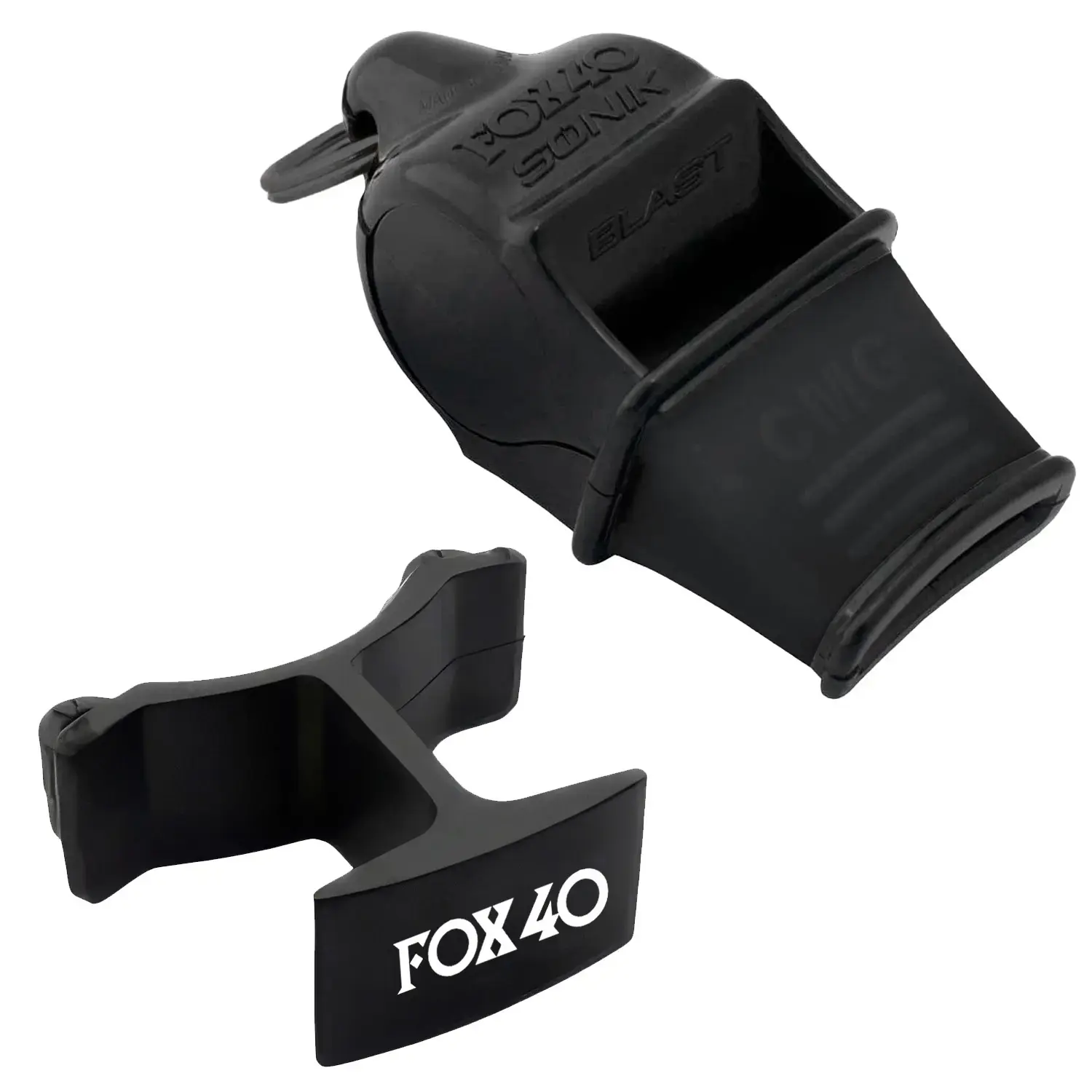 silbato-fox-40-sonik-blast-negro-foxgrip-9210-0008.jpg Silbato FOX 40 SONIK BLAST C/FOXGRIP Negro - Imagen 1