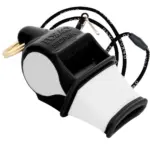 Silbato FOX 40 SONIK BLAST CMG Negro-Blanco - Cordón