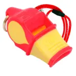 Silbato FOX 40 SONIK BLAST CMG Rojo-Amarillo - Cordón