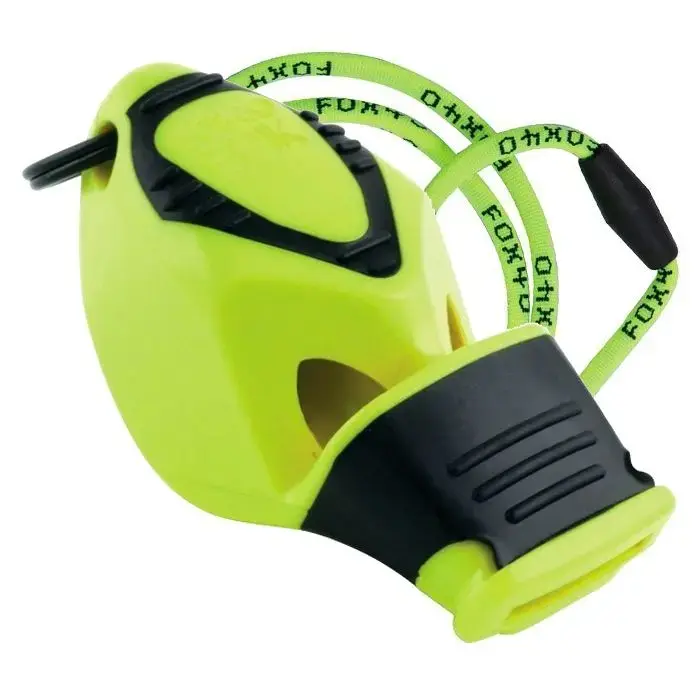 silbato-fox40-epik-cgm-allo-neon-cordon.jpg Silbato FOX 40 EPIK CMG Amarillo Neón - Cordón - Imagen 1
